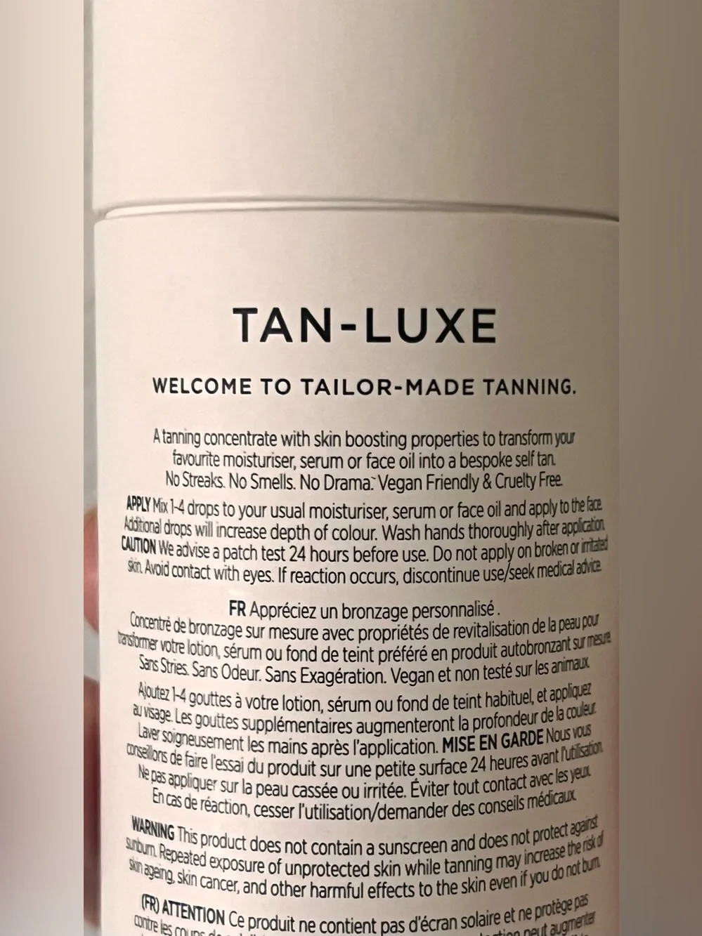 Tan-Luxe The Face Illuminating Self-Tan Drops - Light / Medium 30 ml / 1 oz